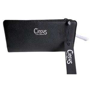 🛑 2 / $40 Sale! SAM Edelman - Circus Niccolla Slim Black Wallet NWT